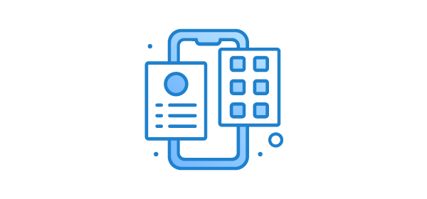 Mobile app UX
and UI design services